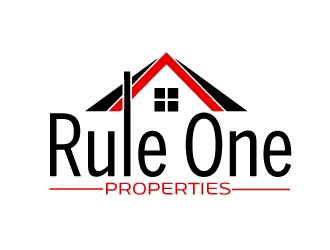 Rule One Properties logo design by AamirKhan