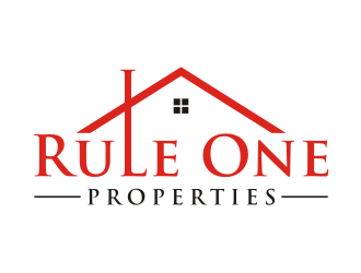 Rule One Properties logo design by carman