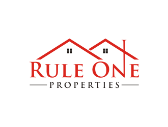 Rule One Properties logo design by carman