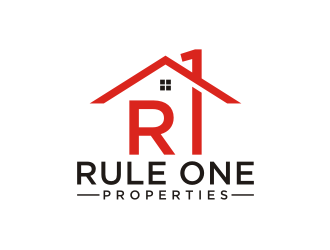 Rule One Properties logo design by carman