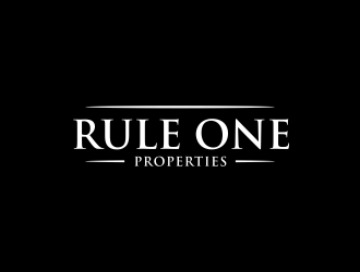 Rule One Properties logo design by scolessi