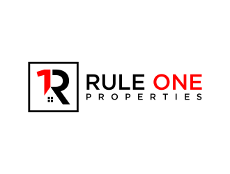 Rule One Properties logo design by scolessi