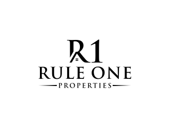 Rule One Properties logo design by asyqh