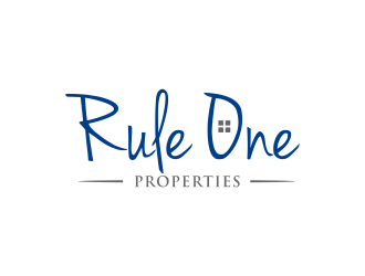 Rule One Properties logo design by scolessi