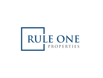 Rule One Properties logo design by scolessi