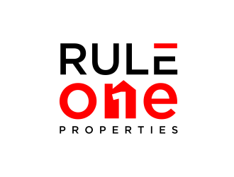 Rule One Properties logo design by scolessi