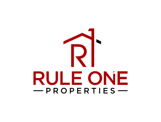 Rule One Properties logo design by checx