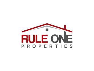 Rule One Properties logo design by RIANW