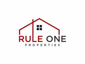 Rule One Properties logo design by y7ce