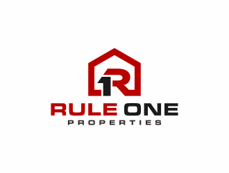 Rule One Properties logo design by y7ce