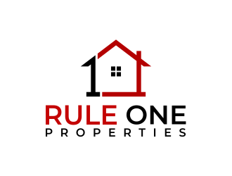 Rule One Properties logo design by anf375