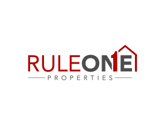 Rule One Properties logo design by ingepro