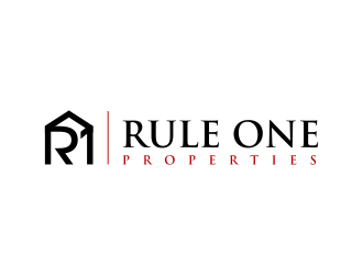 Rule One Properties logo design by ingepro