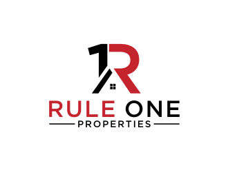 Rule One Properties logo design by johana