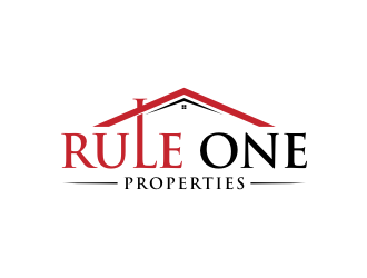 Rule One Properties logo design by johana