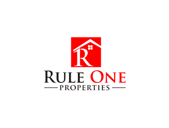 Rule One Properties logo design by narnia