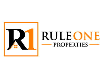 Rule One Properties logo design by kgcreative