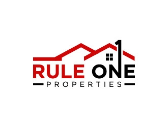 Rule One Properties logo design by CreativeKiller