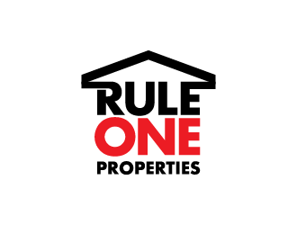 Rule One Properties logo design by PRN123