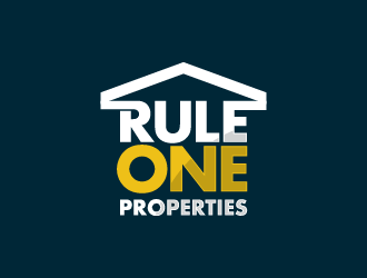 Rule One Properties logo design by PRN123