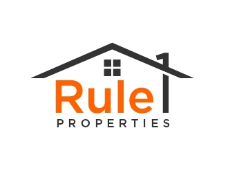 Rule One Properties logo design by cybil