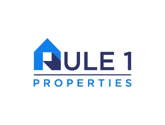 Rule One Properties logo design by gateout