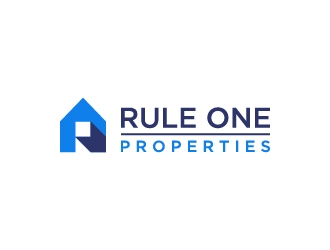 Rule One Properties logo design by gateout