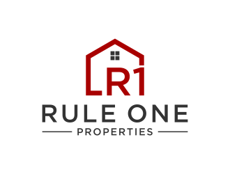 Rule One Properties logo design by pel4ngi