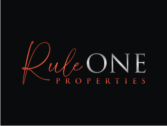 Rule One Properties logo design by bricton