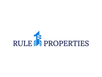 Rule One Properties logo design by gateout