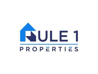 Rule One Properties logo design by gateout