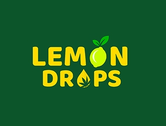 Lemon drop logo design by PrimalGraphics