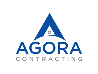 Agora Contracting logo design by yoichi