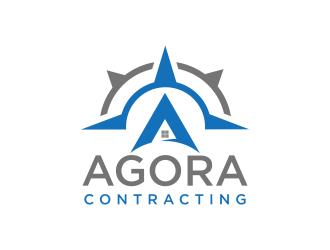 Agora Contracting logo design by yoichi