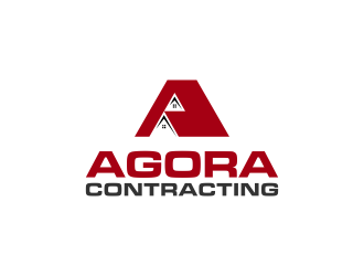 Agora Contracting logo design by brandshark