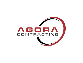 Agora Contracting logo design by yoichi