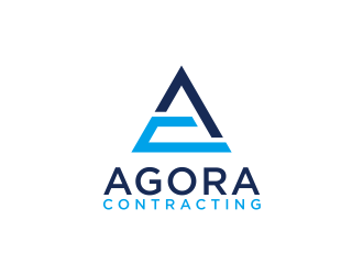 Agora Contracting logo design by scolessi