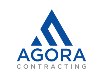 Agora Contracting logo design by yoichi