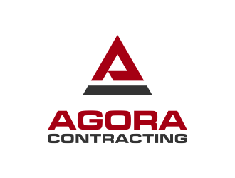 Agora Contracting logo design by brandshark