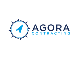 Agora Contracting logo design by scolessi