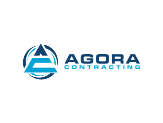 Agora Contracting logo design by BlessedArt