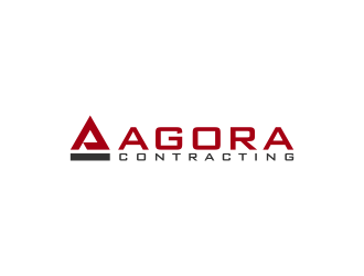 Agora Contracting logo design by brandshark