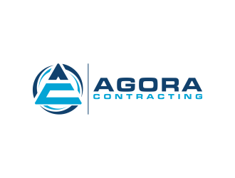 Agora Contracting logo design by BlessedArt