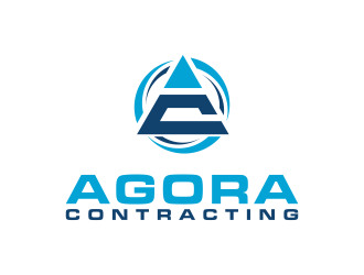 Agora Contracting logo design by BlessedArt