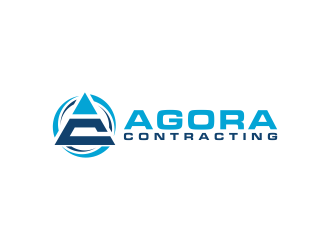 Agora Contracting logo design by BlessedArt