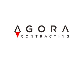 Agora Contracting logo design by dekbud48