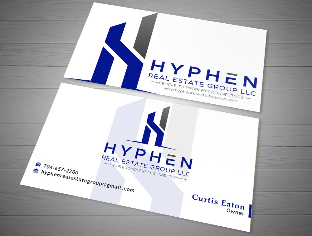 Hyphen Real Estate Group LLC logo design by Niqnish