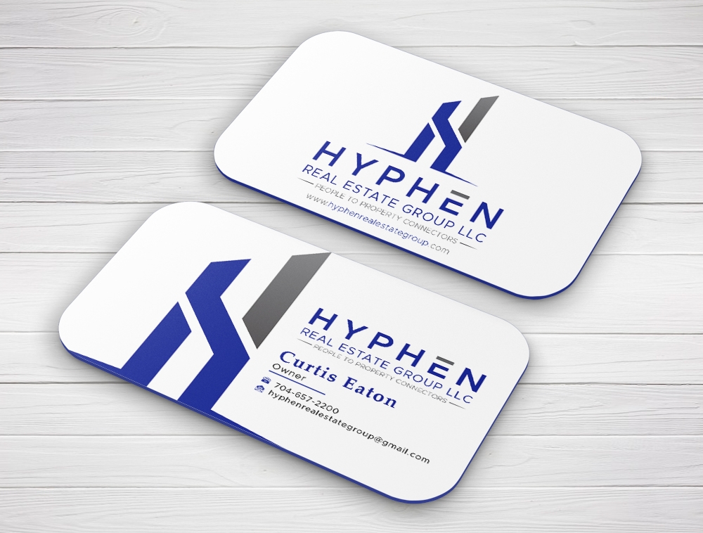 Hyphen Real Estate Group LLC logo design by Niqnish