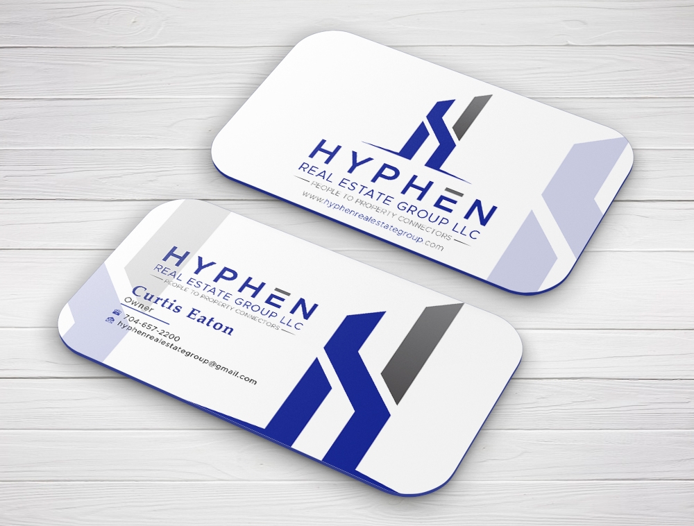 Hyphen Real Estate Group LLC logo design by Niqnish