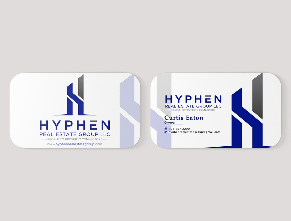 Hyphen Real Estate Group LLC logo design by Niqnish